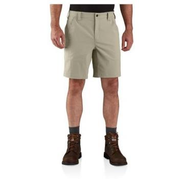 Carhartt Ripstop Lightweight Work Shorts - Beige (31) con características de tela ripstop, diseño ligero, resistencia al sudor y ajuste relajado
