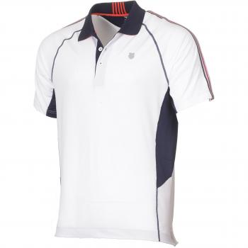 K-Swiss Heritage Polo de Tenis, Hombre, Blanco, S