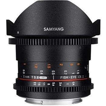 Samyang F1322401101 - Objetivo para vídeo VDSLR para Canon EF