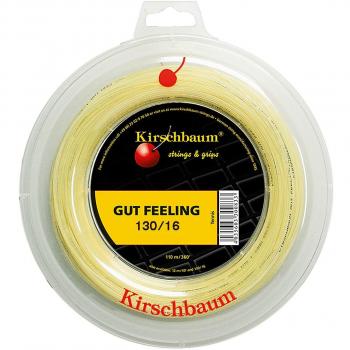 Kirschbaum Gut Feeling Carrete de Cuerdas, Unisex, Gut Feeling, Blanco Crema