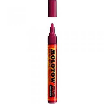 Marcador Permanente Molotow One4All 227 HS Recargable Punta 4mm Color Burdeos