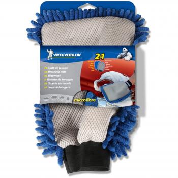 Guante de lavado Michelin 009 482, guante de limpieza para coche, material suave y resistente, diseño ergonómico, ideal para lavar y limpiar vehículos sin rayar la superficie