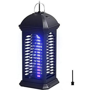 seenlast Lámpara Matamoscas Electrico Mosquitos Killer Bug Zapper, UV Lámpara Repelente de Mosquitos Mosca, Trampas para Insectos para Mata Mosquitos, Insectos, Polillas, Moscas