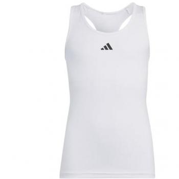 Adidas Tech-Fit Camiseta de Tirantes para Niños Color Blanco - Talla 140