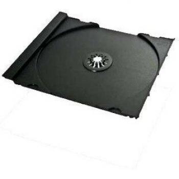 MediaRange box111 – Funda vacía para 200 CD, plástico Negro