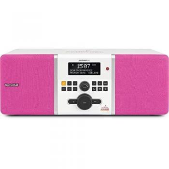 Radio DAB TechniSat DigitRadio 305 Edición Schlagerparadies 10W Blanco/Rosa