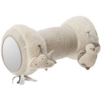 Cojín Posicionador Interactivo Mamas & Papas Deseos Bajo las Nubes para Gateo y Tiempo Boca Abajo con Sonajero Integrado