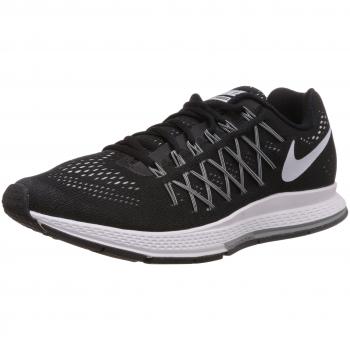 Nike Air Zoom Pegasus 32 - Zapatillas para hombre, Black/White-Pure Platinum, 44