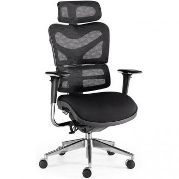 Sillón de Oficina Ergonómico Euromof New Ergostone Negro