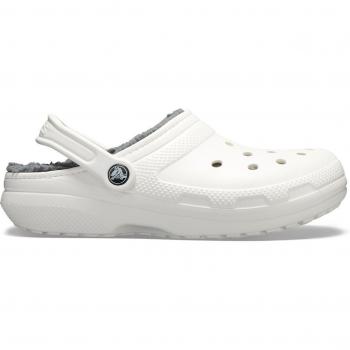 Crocs Classic Lined Clog - Women's Unisex Slippers with Fleece Lining