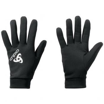 Odlo Stretchfleece Liner Eco Gloves Running - Black, Size: XS