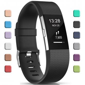 Gogoings para Correa Fitbit Charge 2 Pulsera Ajustable Correa de Reemplazo Deportivo Compatible con Fitbit Charge2 para Mujeres Hombres