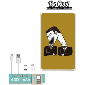 Becool® - Batería Externa Power Bank 4000 mah + Gratis 1 cable USB-MicroUsb