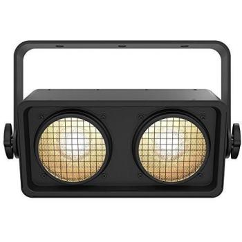 Chauvet DJ Shocker 2 | Efecto de Luz LED Cegadora Dual Zona con LEDs COB Blancos Cálidos de 85W