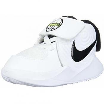 Nike Team Hustle D 9 (TD), Zapatillas Unisex niños, White/Black/Volt
