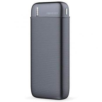 Power Bank Forever 10000mAh Negro con Doble Salida USB y Entrada USB-C