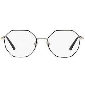 Vogue VO4094 Casual Chic 323 Women's Eyeglasses Silver Frame Size 50 with Blue Light Block
