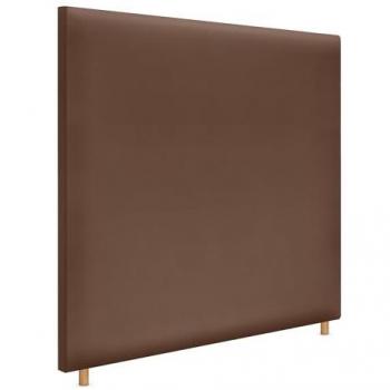 Cabecero Tapizado Liso de Polipiel Aqualine hasta el Suelo 160x120cm (Camas 150/160) - Arcilla