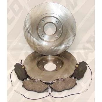 Kit de frenos de disco MAPCO 47354 para Peugeot y Citroën, incluye discos y pastillas