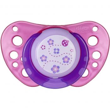 Chicco Physio Air Anatomical Rubber Pacifier Pink 12M+ (2 Units)