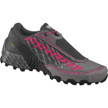 Zapatillas de Trail Running Dynafit Feline SL GORE-TEX para mujer, color negro y rosa, talla 36