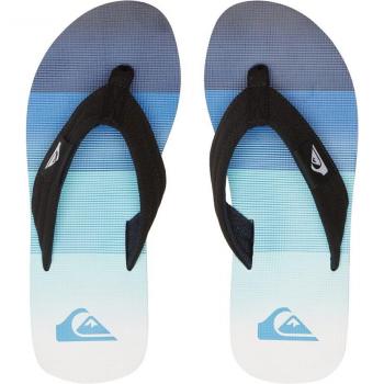 Quiksilver - Sandalias de hombre Molokai Layback II azul blanco negro - Talla 39
