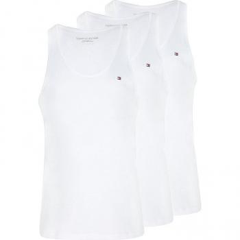 Camiseta Sin Mangas Tommy Hilfiger Pack de 3 Unidades Color Blanco Talla S Regular Fit