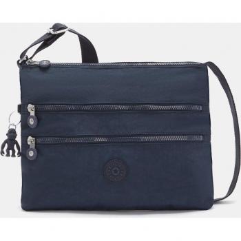 Bolso bandolera Kipling Alvar azul 33x26x4.5 cm unisex