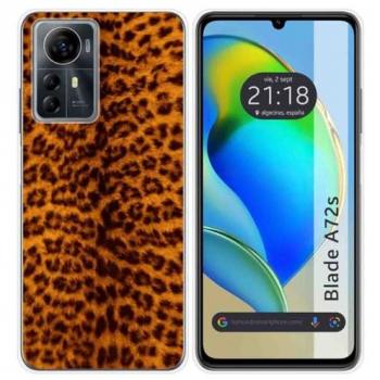 Funda de Silicona para Zte Blade A72s con Diseño Animal 03 Dibujos