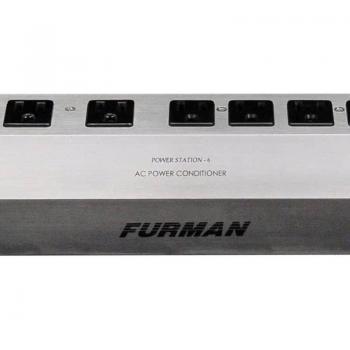 Furman PST-6 Power Conditioner and Surge Suppressor Strip, 15A, 6 Outlets, Noise Filtering, Voltage Regulation