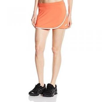 ASICS 121723 - Falda-pantalón para mujer, color rojo, talla L