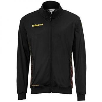 Uhlsport Score Track Chaqueta, Hombre, Negro/Amarillo flúor, S