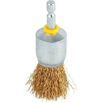 Wolfcraft 2738000 - Cepillo metálico en forma de brocha