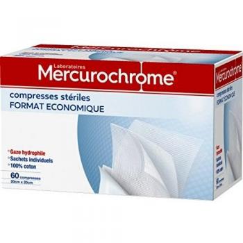Compresse Sterile 20 x 20 – Caja de 60