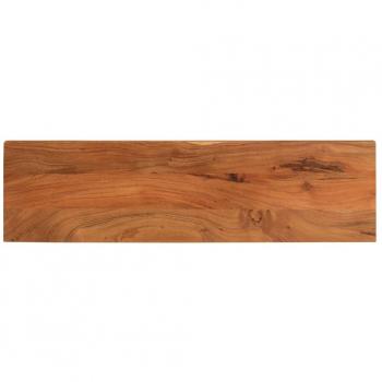 Mesa Rectangular de Madera Maciza de Acacia 100x30x3,8 cm