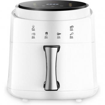 Freidora de Aire DAM 8L 1400W Táctil con Programas de Cocinado y Calentamiento 3D, Rejilla Antiadherente, Blanco