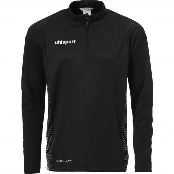 Uhlsport Score Zip Chándal con Cremallera 1/4, Hombre, Negro/Blanco, S
