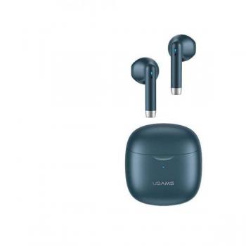 Auriculares Inalámbricos Bluetooth 5.0 TWS Usams IA04 con Estuche - Color Azul