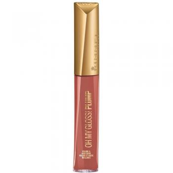 Rimmel Oh My Gloss! Plump Lip Gloss - 759 Spiced Nude, Hydrating Formula, Ultra-Glossy Finish, 6.5 ml