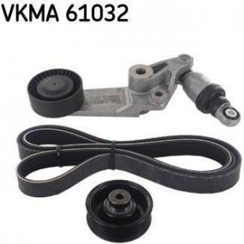 Juego de correas trapeciales poli V SKF VKMA 61032