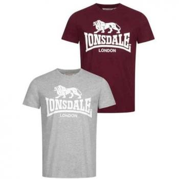 Camiseta de Manga Corta Lonsdale Kelso Multicolor para Hombre