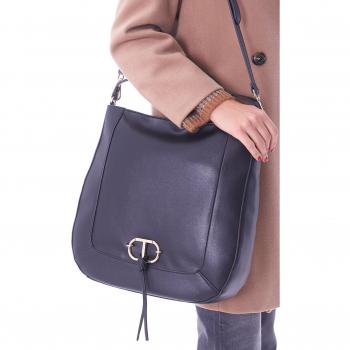 Twinset Black Shoulder Bag for Women, Size: ONE SIZE