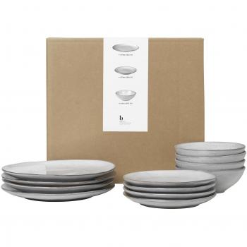 Set de vajilla Nordic Sand 12 piezas - Broste Copenhagen