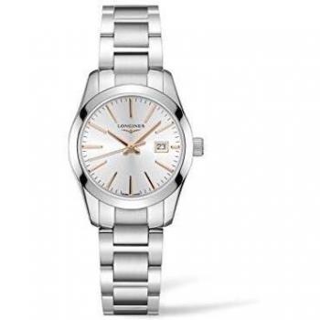 Longines Ladies Conquest Classic Quartz Bracelet Watch L2.286.4.72.6
