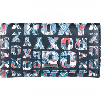 Roxy My Long Eyes Monedero, 32 cm, Black/Blue/Pink