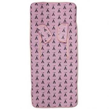 Babyline Tepee - Colchoneta para silla ligera, unisex, color rosa