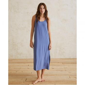 Vestido midi fluido con tirantes y aberturas de Yerse
