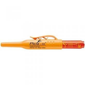 Pica 150/40/SB Marcador para agujeros profundos, Rojo