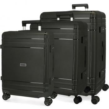 Movom Juego de Maletas Dimension Rígidas 55-66-75cm Negro