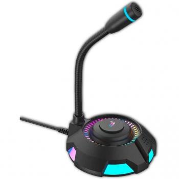 Micrófono Gaming USB LED RGB Cool